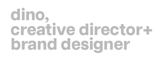 dinopaolo | creative director + visual brand designer